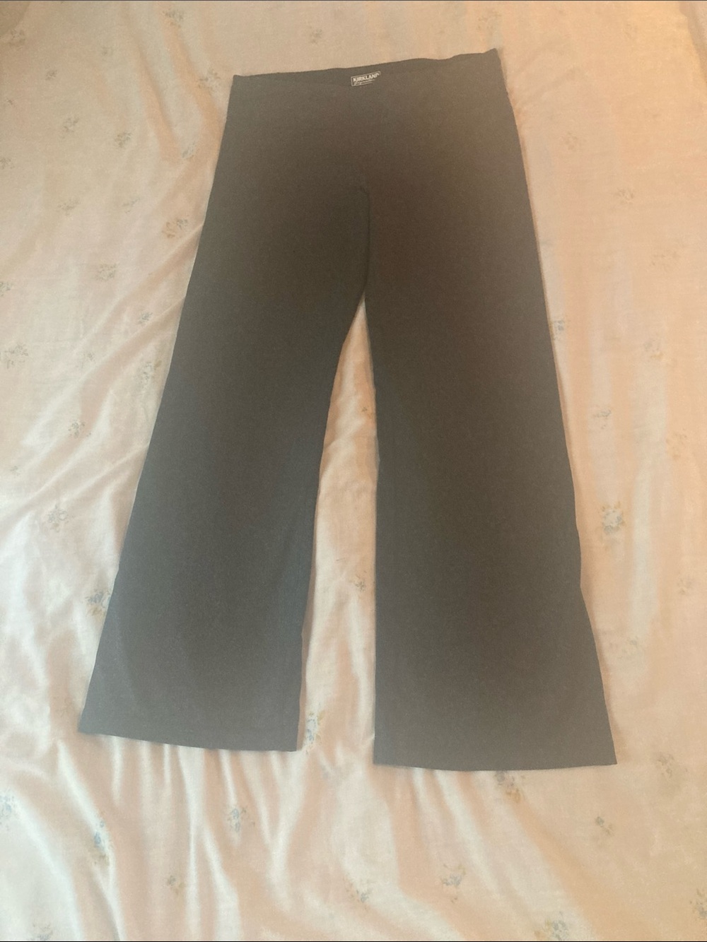 Kirkland Signature Black Wide-Leg Women's Pants